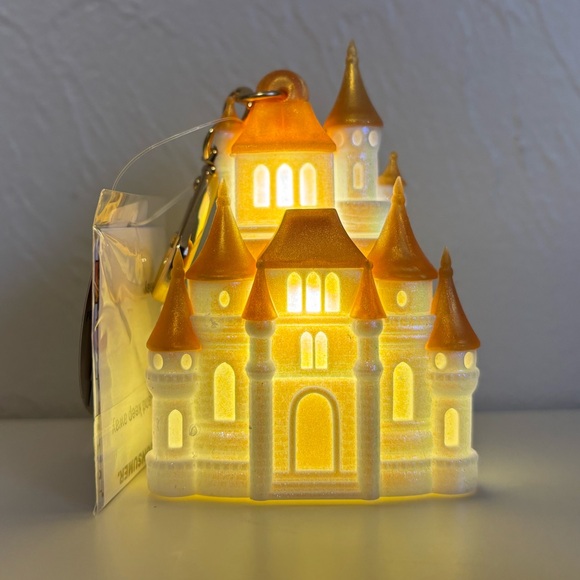 Bath & Body Works Light Up Disney Castle Pocketbac Sanitizer Holder - Picture 3 of 3